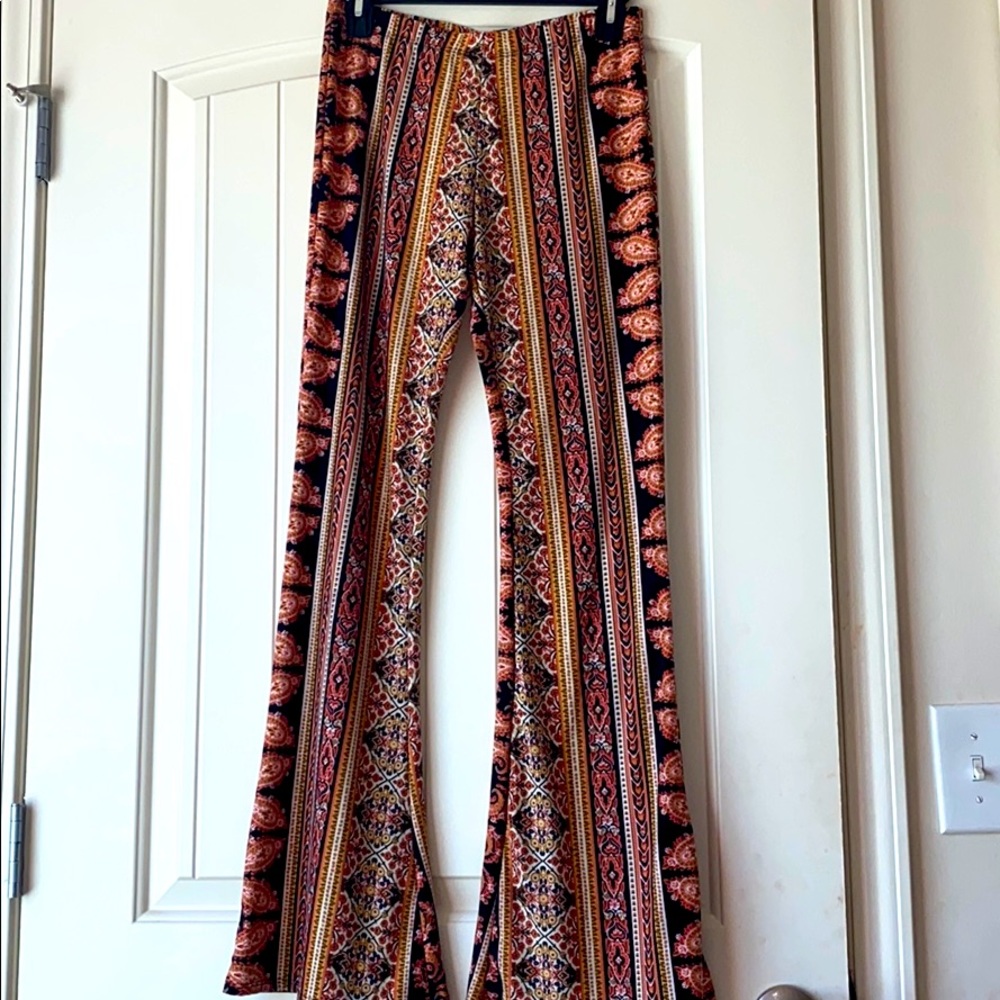 Boho flared pants